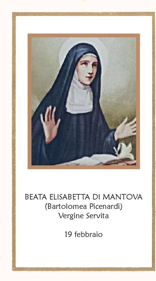Beata Elisabetta di Mantova (Bartolomea Picenardi) 
