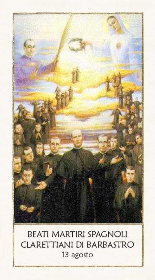 Beati Martiri Spagnoli Clarettiani di Barbastro