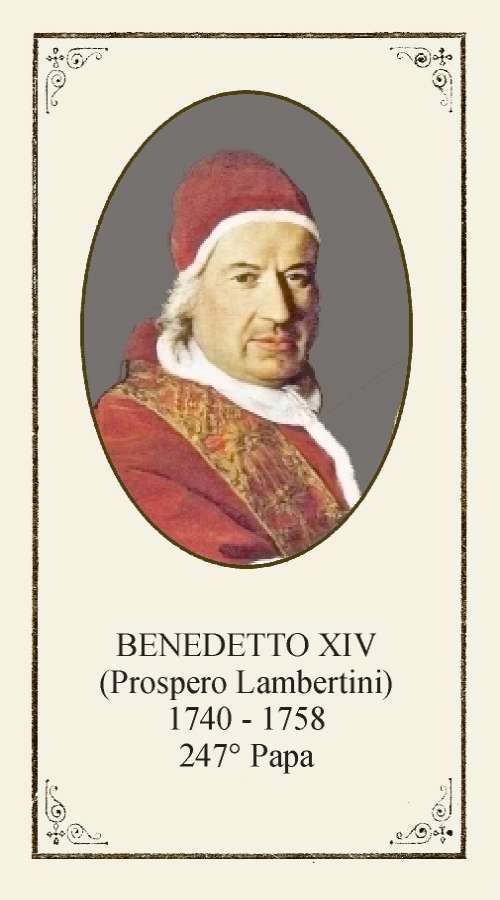  Benedetto XIV (Prospero Lambertini)