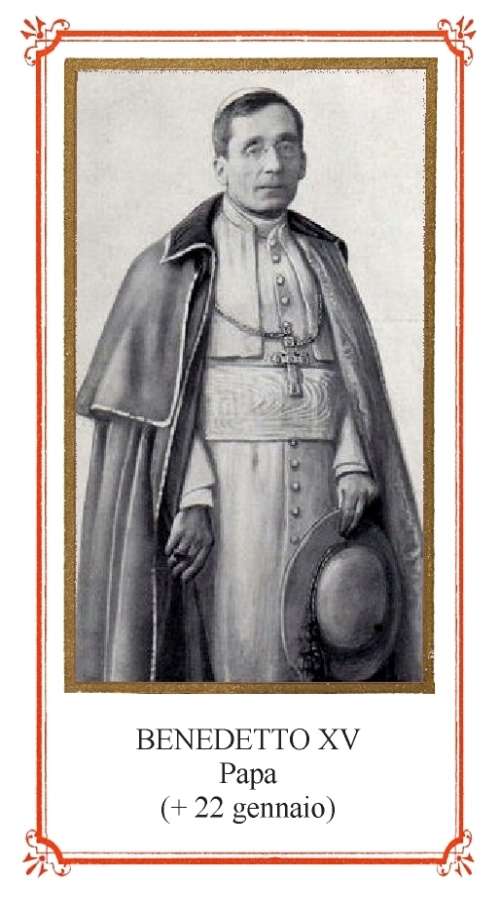  Benedetto XV (Giacomo Della Chiesa)