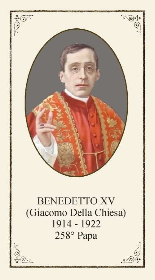  Benedetto XV (Giacomo Della Chiesa)