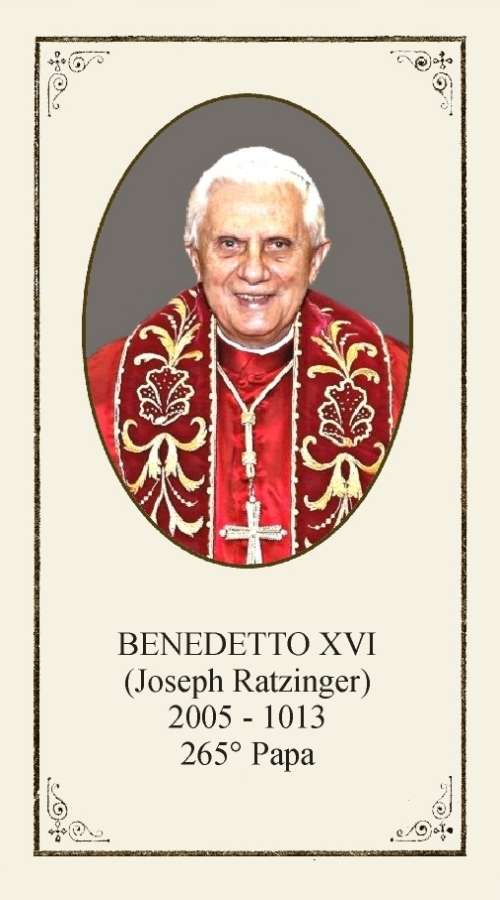  Benedetto XVI (Joseph Ratzinger)