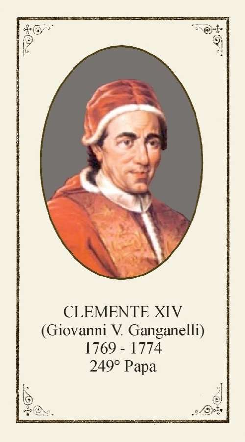  Clemente XIV (Giovanni Vincenzo Ganganelli)