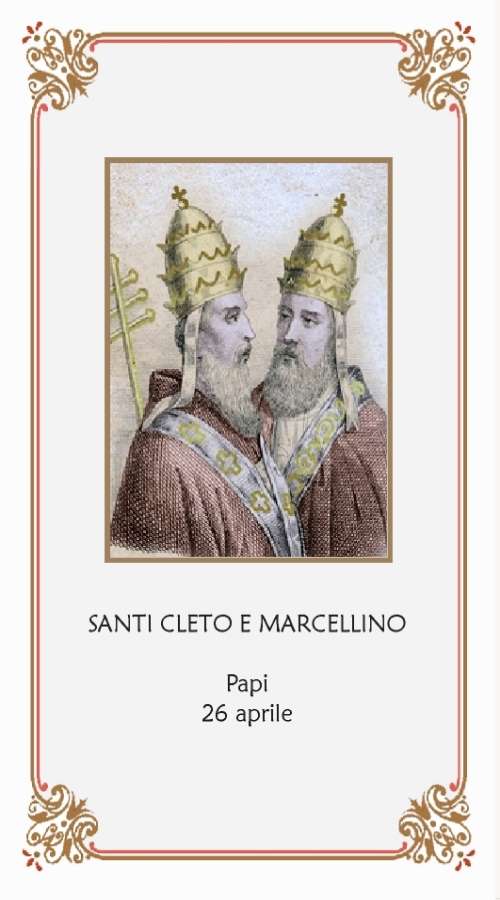  Cleto (Anacleto) e Marcellino