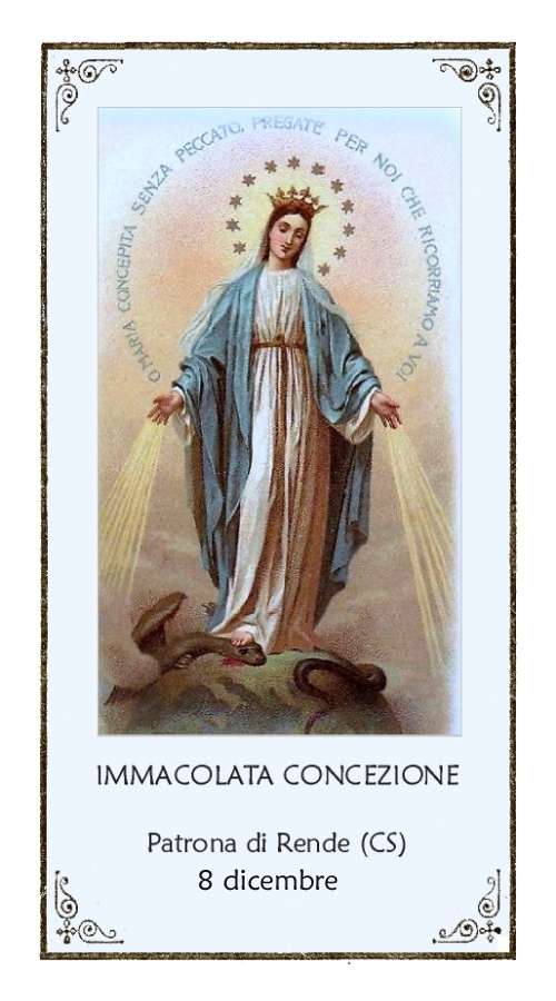  Immacolata Concezione della Beata Vergine Maria