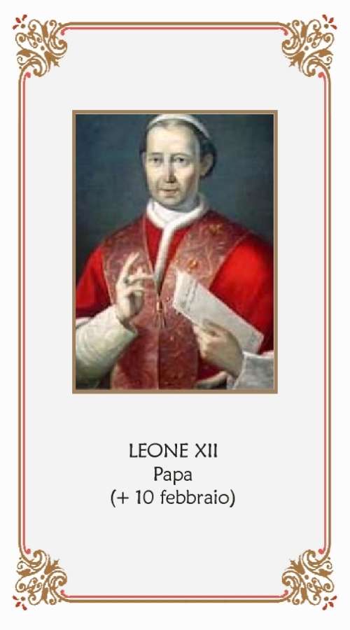  Leone XII (Annibale Sermattei della Genga)