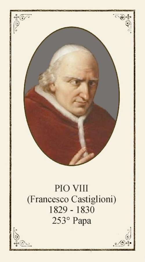  Pio VIII (Francesco Saverio Castiglioni)
