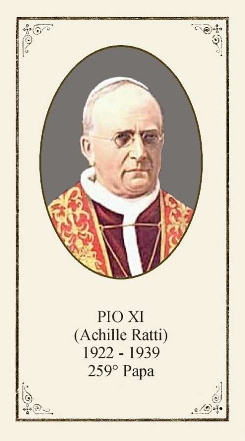  Pio XI (Achille Ratti)