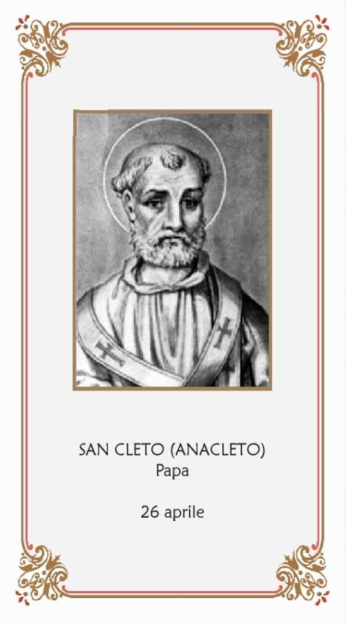 San Cleto (Anacleto)
