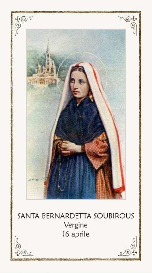 Santa Bernardetta Soubirous