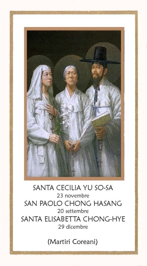 Santa Elisabetta Chong Chong-hye