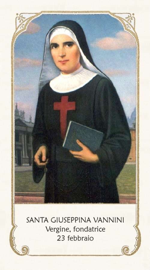 Santa Giuseppina (Giuditta Adelaide) Vannini