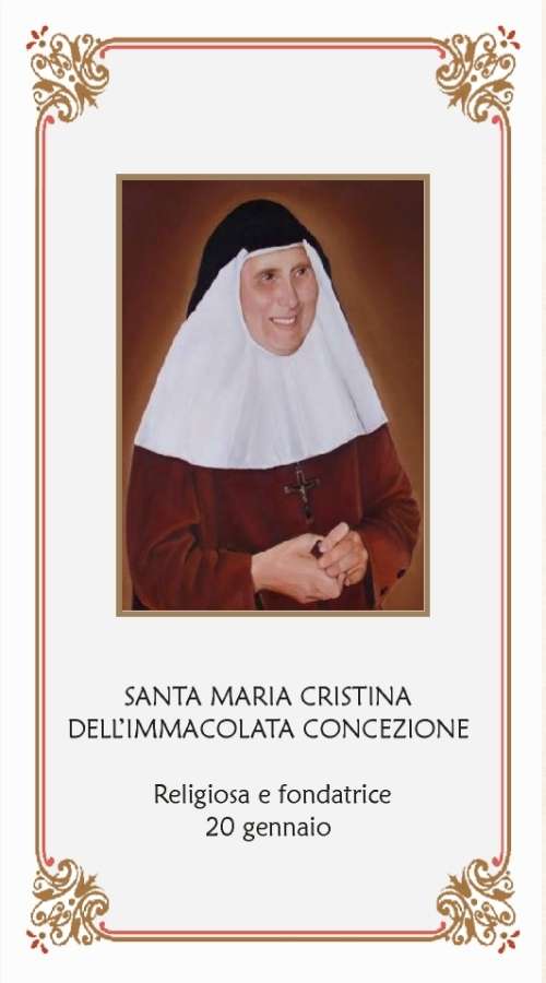 Santa Maria Cristina dell'Immacolata Concezione (Adelaide Brando)