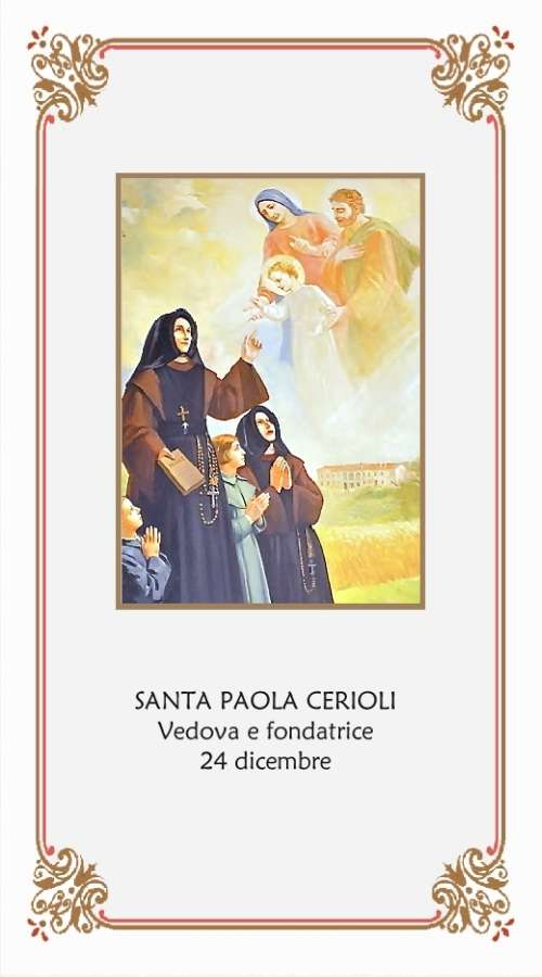 Santa Paola Elisabetta (Costanza) Cerioli