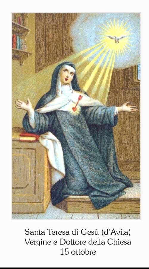Santa Teresa di Gesù (d'Avila)