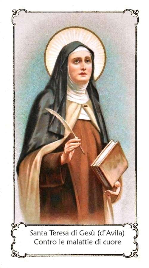 Santa Teresa di Gesù (d'Avila)