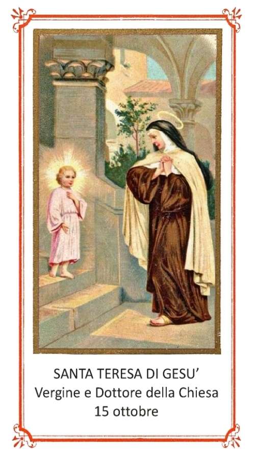 Santa Teresa di Gesù (d'Avila)