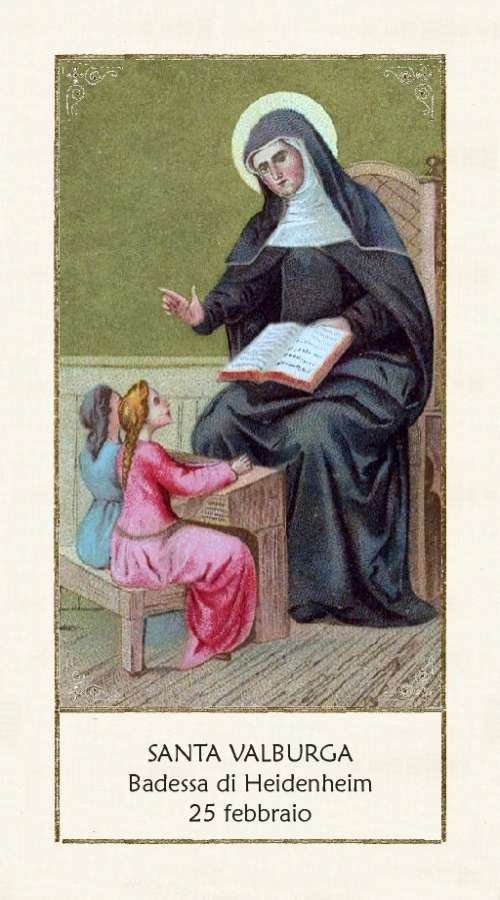 Santa Valburga (Valpurga) 