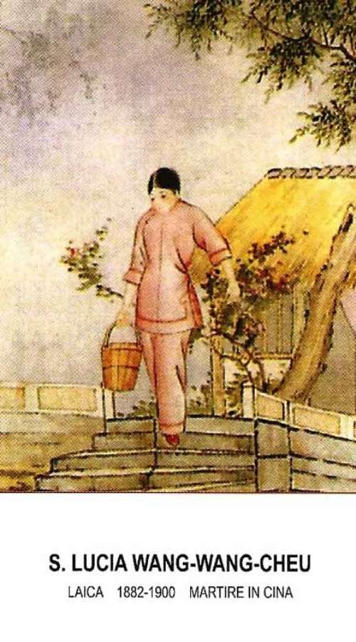 Sante Lucia Wang Cheng, Maria Fan Kun, Maria Qi Yu e Maria Zheng Xu