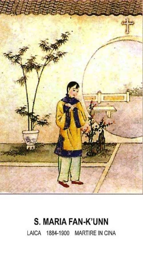 Sante Lucia Wang Cheng, Maria Fan Kun, Maria Qi Yu e Maria Zheng Xu