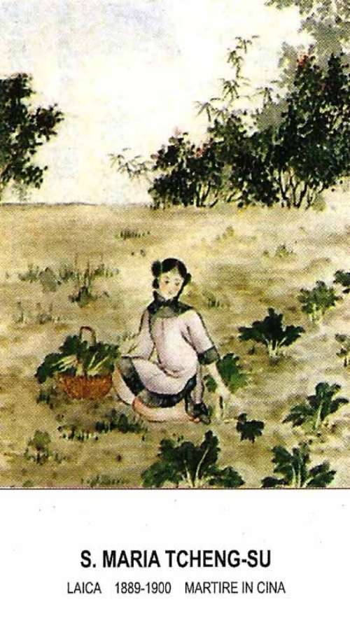 Sante Lucia Wang Cheng, Maria Fan Kun, Maria Qi Yu e Maria Zheng Xu